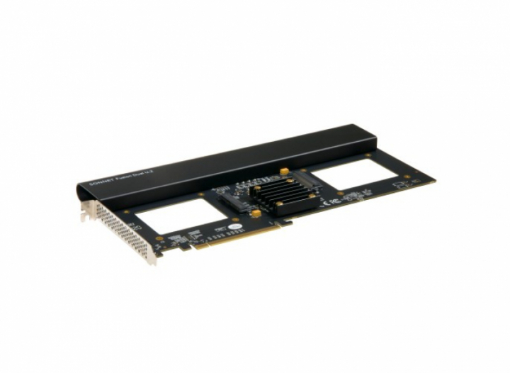 Fusion Dual U.2 SSD PCIe Card - SSD not included * New
