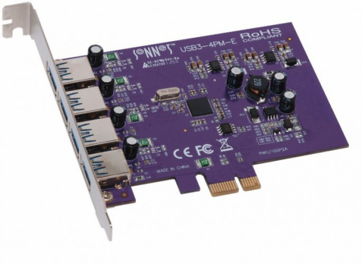 Allegro USB-A 3.2 Gen 1 PCIe Card (4 ports)