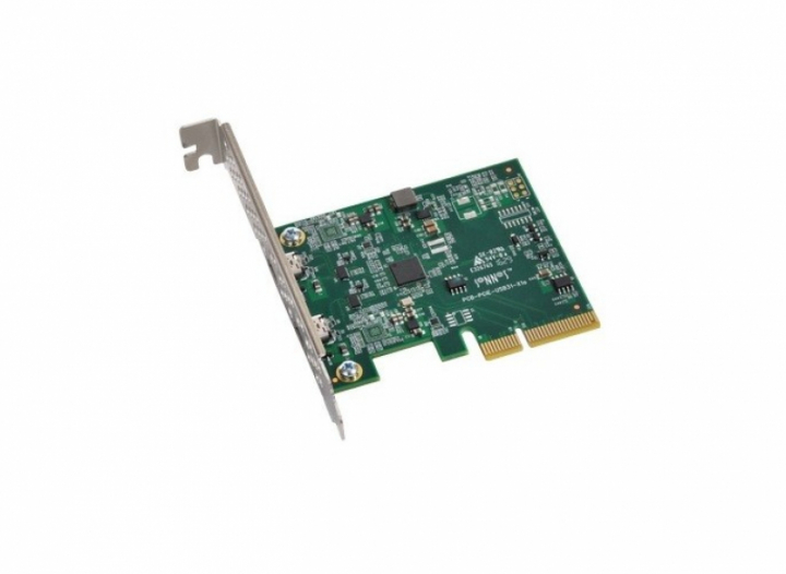 Allegro USB-C 3.2 Gen 2 two-port PCIe Card