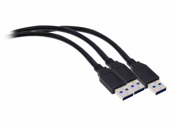USB 3.0 Panel Mount Upgrade Kit for original xMac mini Server/RackMac mini w/USB 2.0 Cables