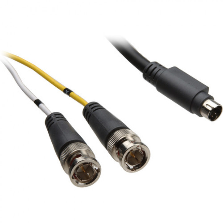 S-Video Cable S-Video to Dual BNC Cable, 1.8 metres