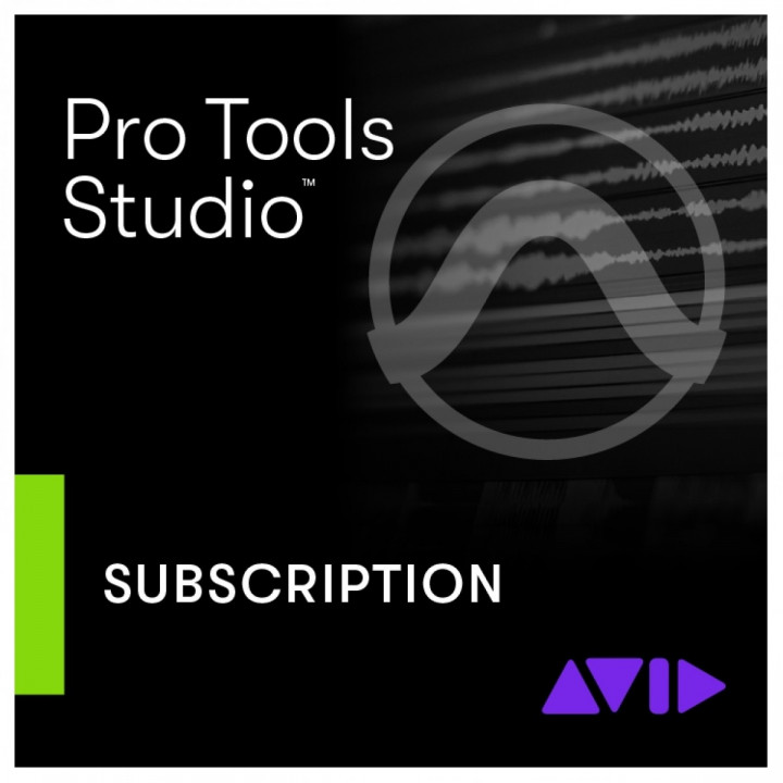 Pro Tools Studio 1-Year Subscription Electronic Code - NEW